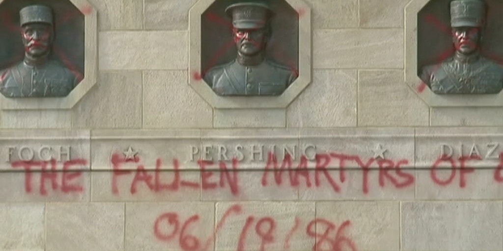 Kansas City World War I Memorial Vandalized With Spray Paint Fox