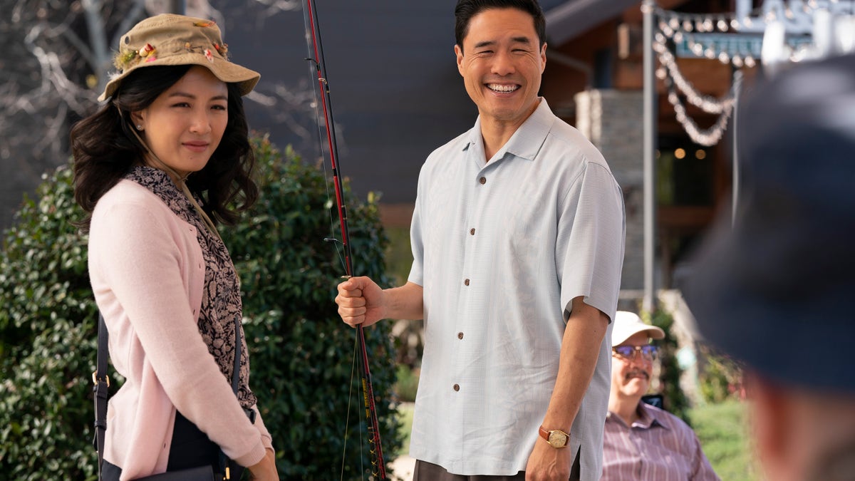Constance Wu and Randall Park in an episode of 'Fresh Off the Boat.' (ABC/Mitch Haaseth)