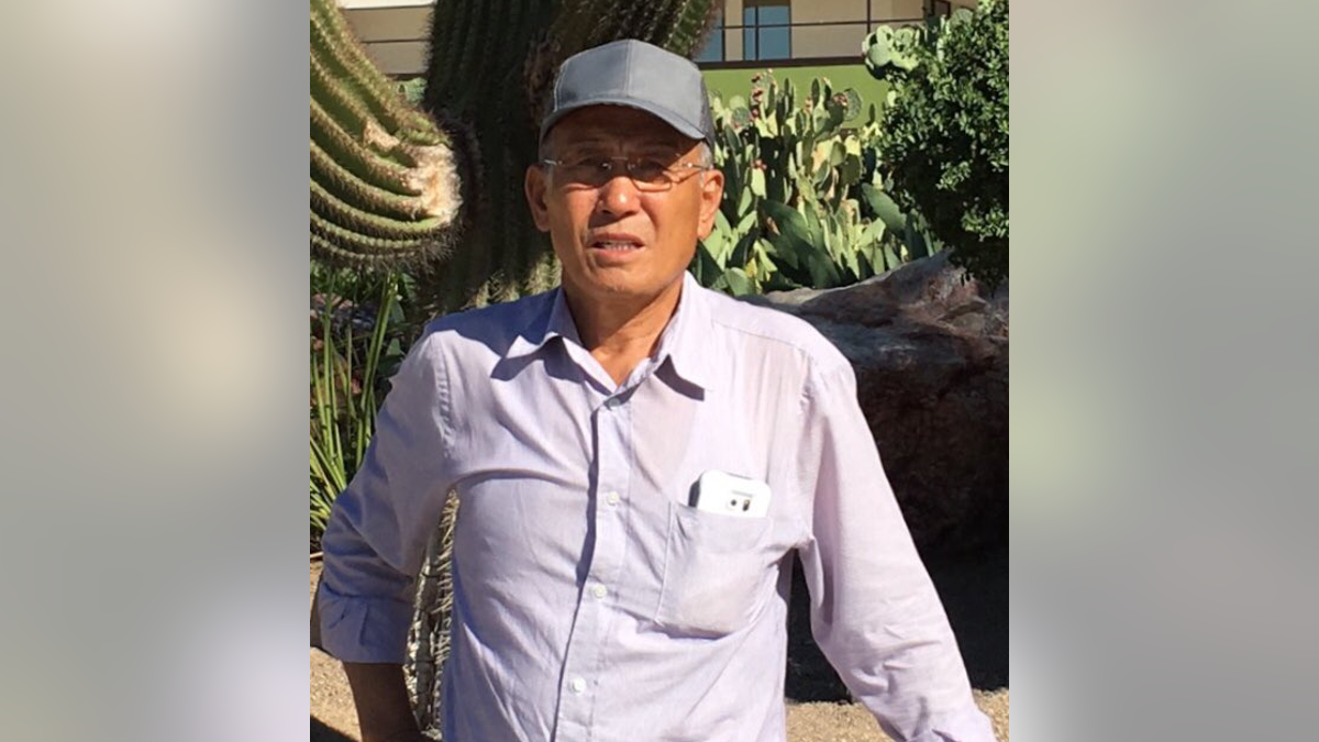 Eugene Jo, 73, was found alive in California's Angeles National Forest on Saturday, officials said.