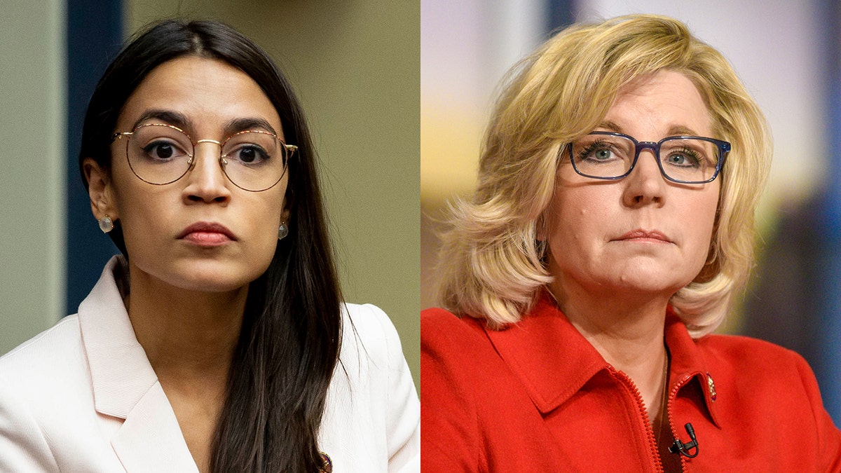 Rep. Alexandria Ocasio-Cortez, D-N.Y., has taken aim at "shrieking Republicans," including Rep. Liz Cheney, who criticized her for comparing border facilities at the U.S.-Mexico border to concentration camps<br>