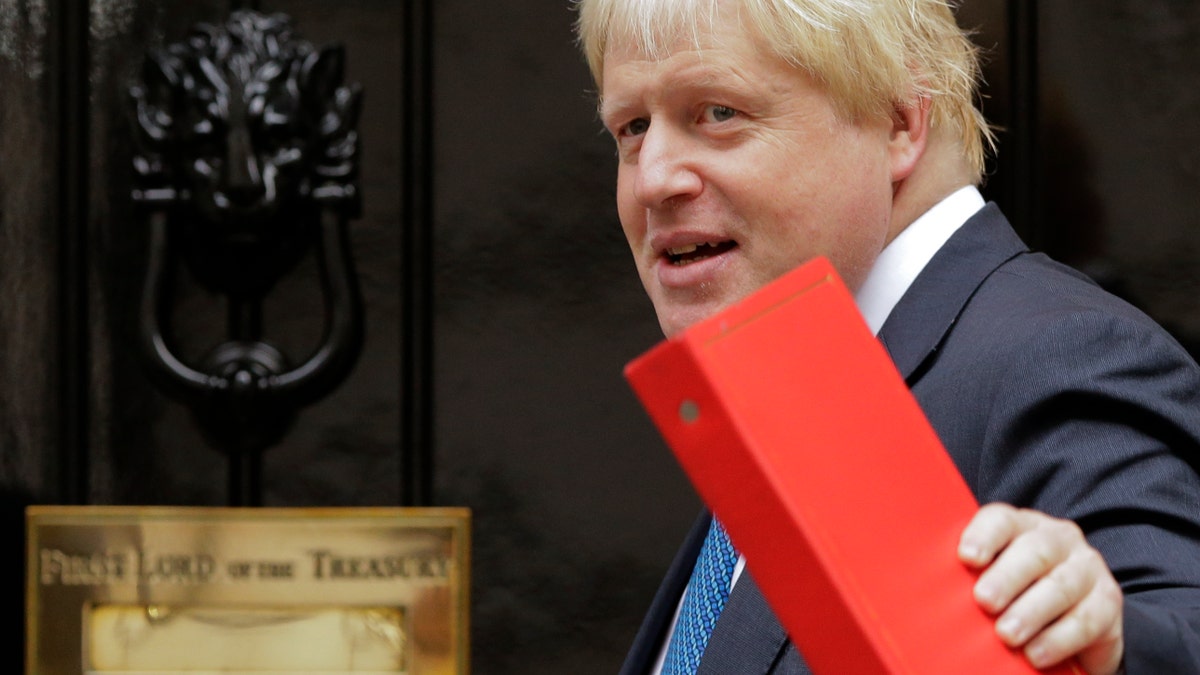 Trump said he believes Boris Johnson would do 'an excellent job' as prime minister.