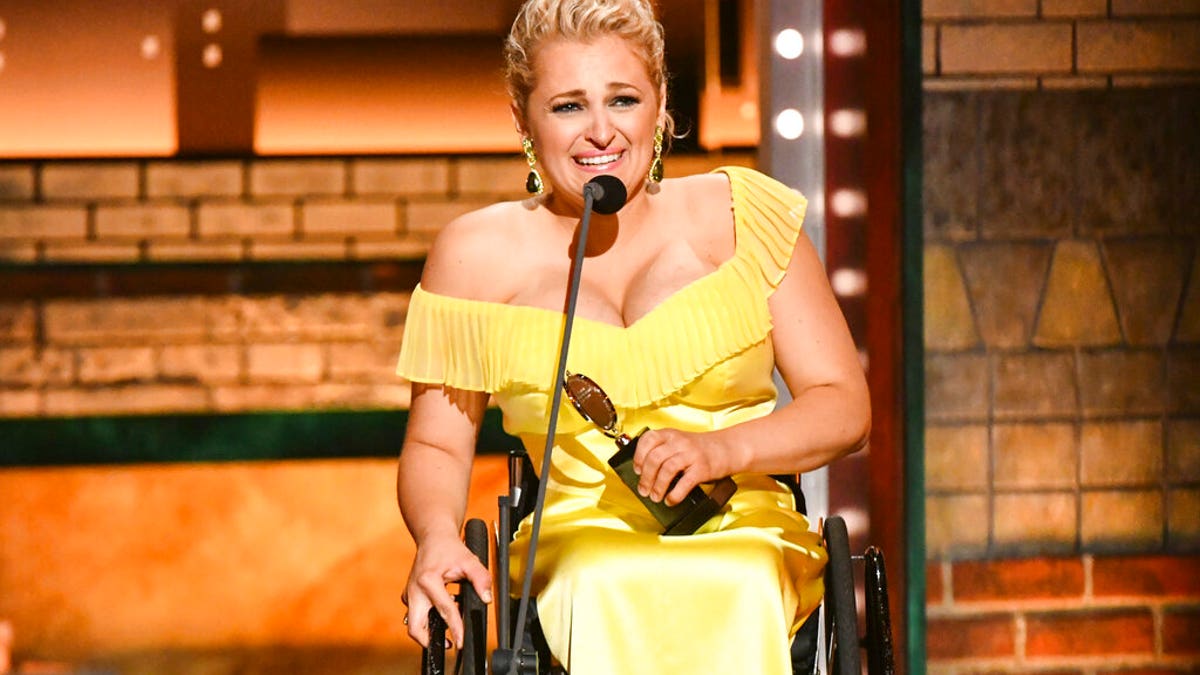 Ali Stroker, 31, made history on Sunday night when she won a Tony Award for her role in "Oklahoma!"