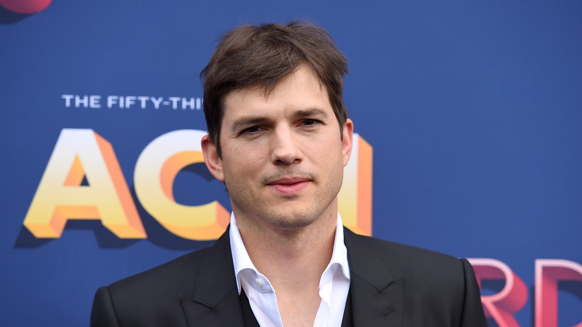 Ashton Kutcher at the Academy of Country Music Awards