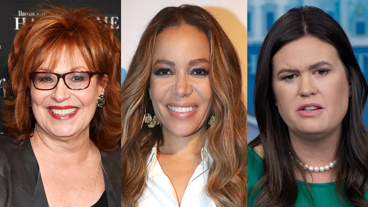“The View” co-hosts Joy Behar and Sunny Hostin aren’t fans of out-going Press Secretary Sarah Sanders.