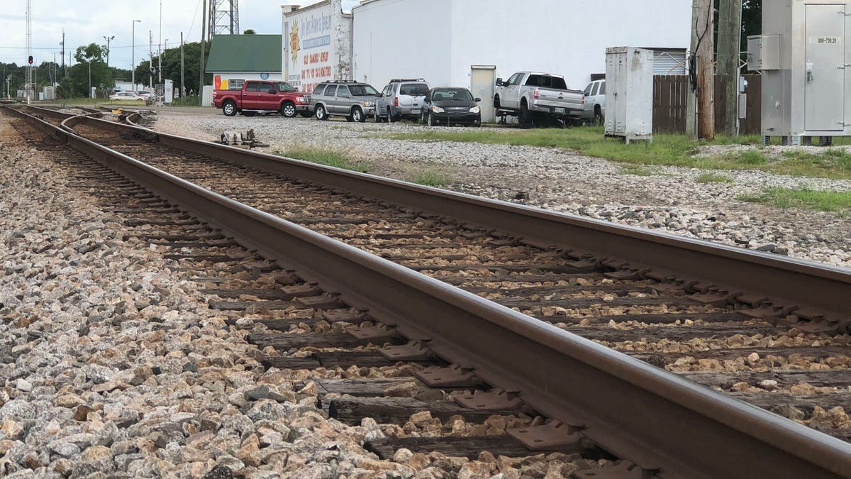 Amtrak's Gulf Coast regional train service would operate on 136 miles of track owned by CSX. The two are working together to see how they could possibly co-exist on the same tracks. (Fox News/Charles Watson)