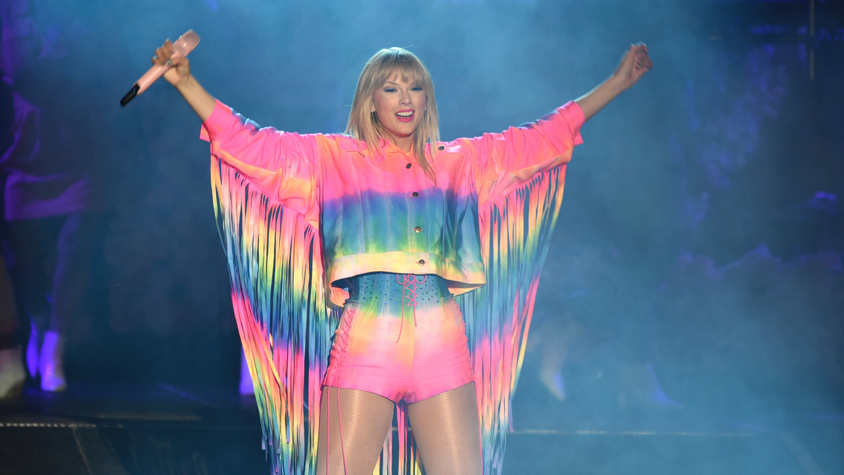 Taylor Swift performs at Wango Tango on Saturday, June 1, 2019, at Dignity Health Sports Park in Carson, Calif.