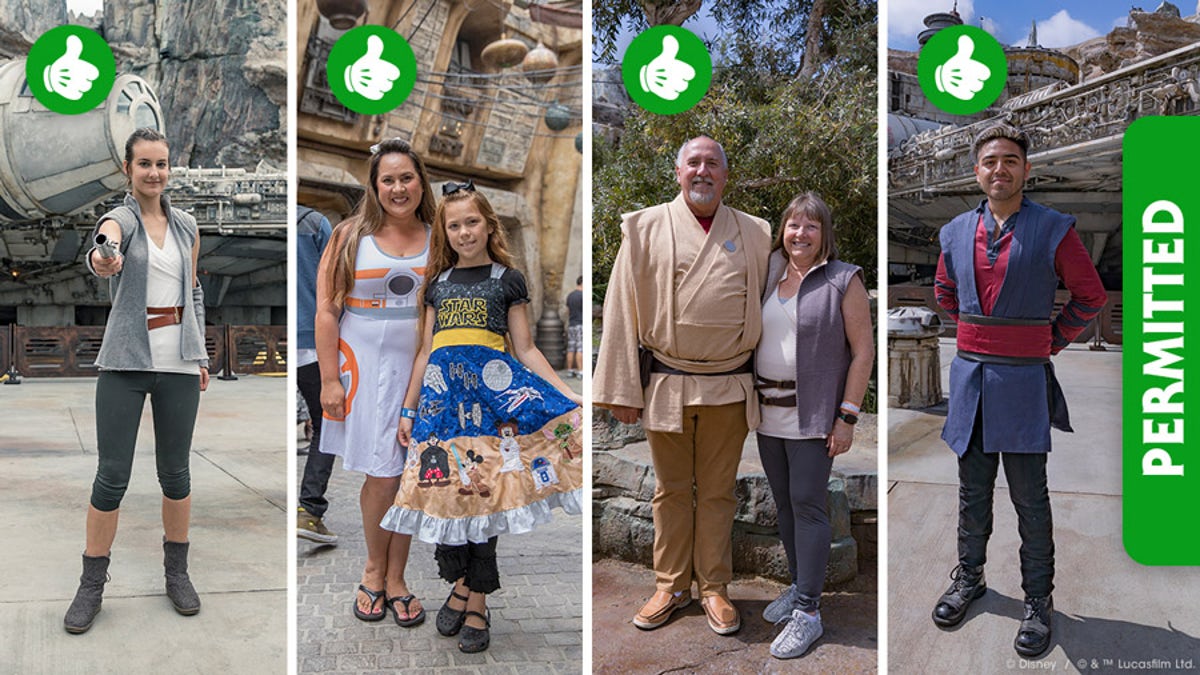 Disney star wars dress code good