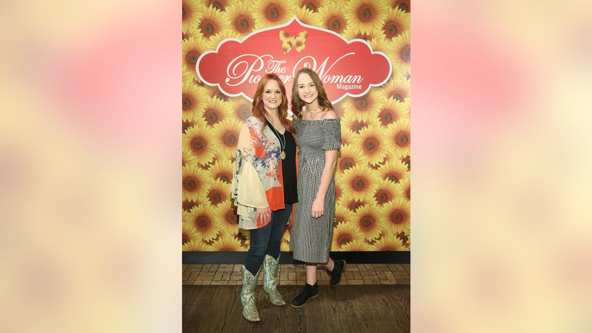 Ree Drummond (L) and Paige Drummond attends The Pioneer Woman Magazine Celebration with Ree Drummond at The Mason Jar.