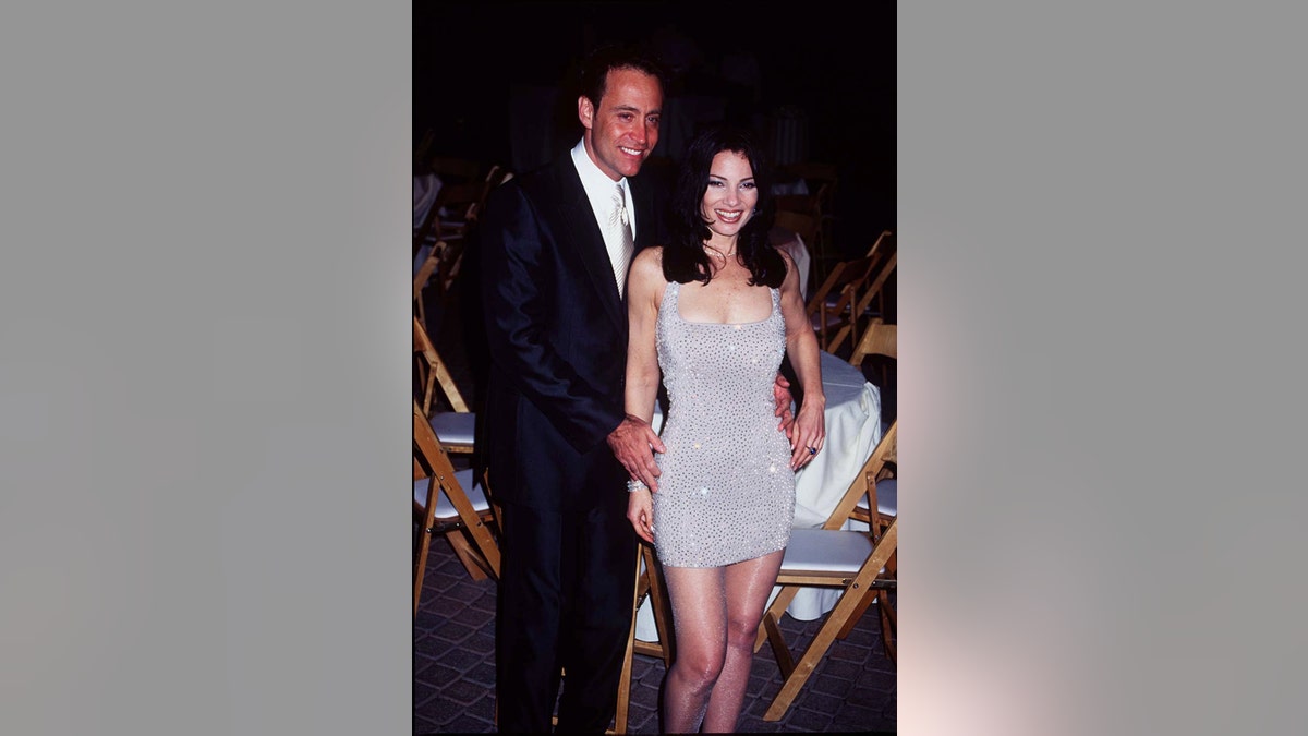 Fran Drescher and then-husband Peter Marc Jacobson during the height of her "Nanny" fame. (Photo by Magma Agency/WireImage)