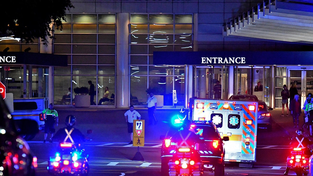 Ortiz was back in Boston on Monday night for medical care, a day after authorities said the former Red Sox slugger was ambushed by a gunman. (Chris Christo/The Boston Herald via AP)