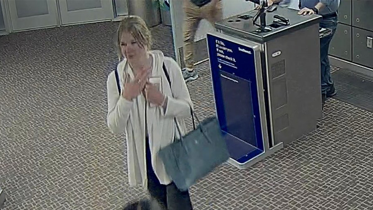Salt Lake City Police release pictures of Mackenzie Lueck at Salt Lake City International Airport on June 17, 2019.  