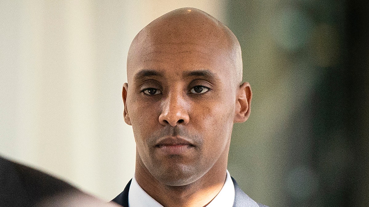 FILE - In this April 26, 2019, file photo, former Minneapolis police officer Mohamed Noor walks to court in Minneapolis.  