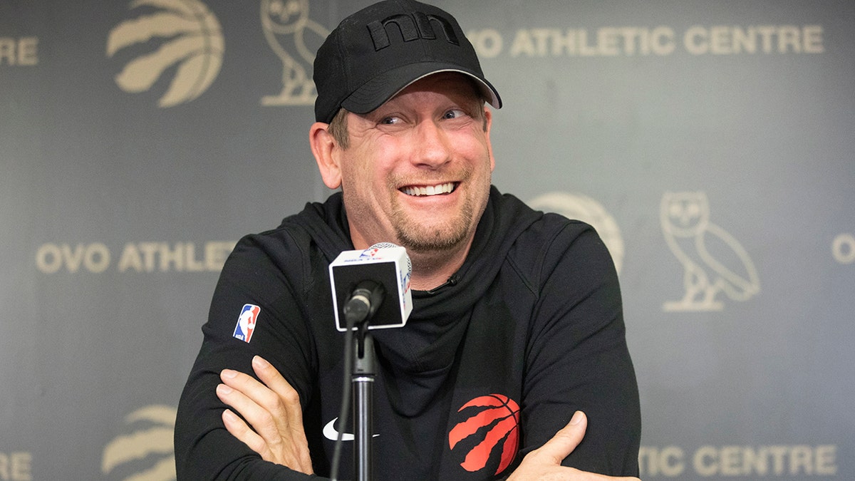 Toronto Raptors head coach Nick Nurse addressed whether he would go to the White House if he was invited. (Chris Young/The Canadian Press via AP)