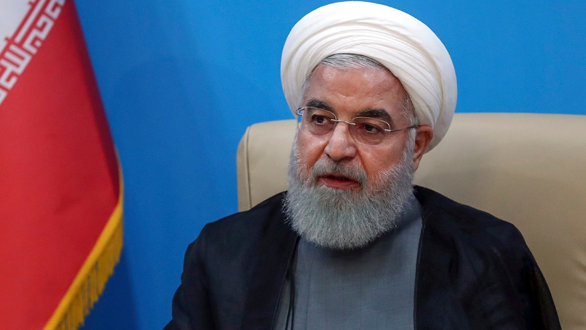 Iran's President Hassan Rouhani. (Iranian Presidency Office via AP)
