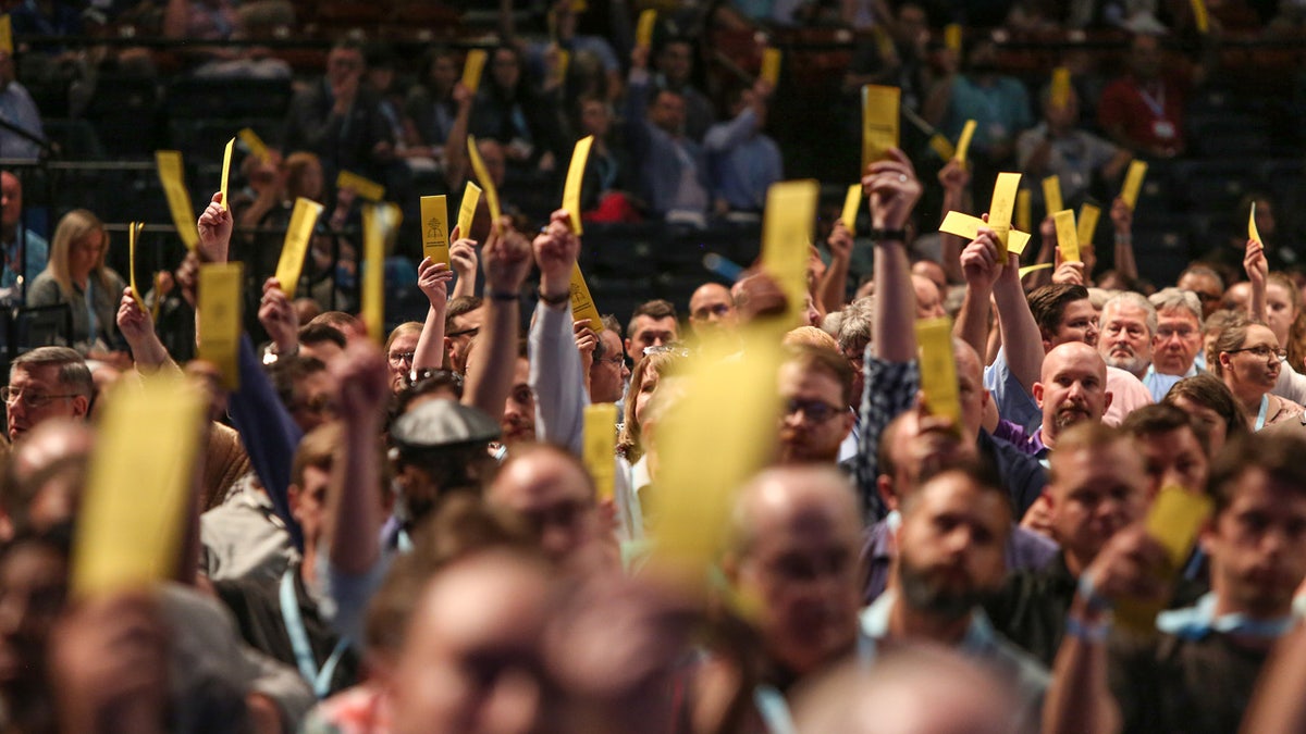 By overwhelming votes, Southern Baptists strengthened their stances against sexual abuse and racism during the opening day of their June 11-12 SBC annual meeting in Birmingham, Ala.