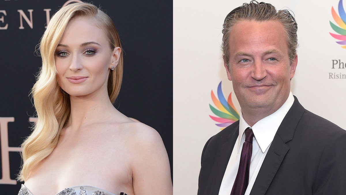 Sophie Turner revealed the genius way she tried to flirt with Matthew Perry