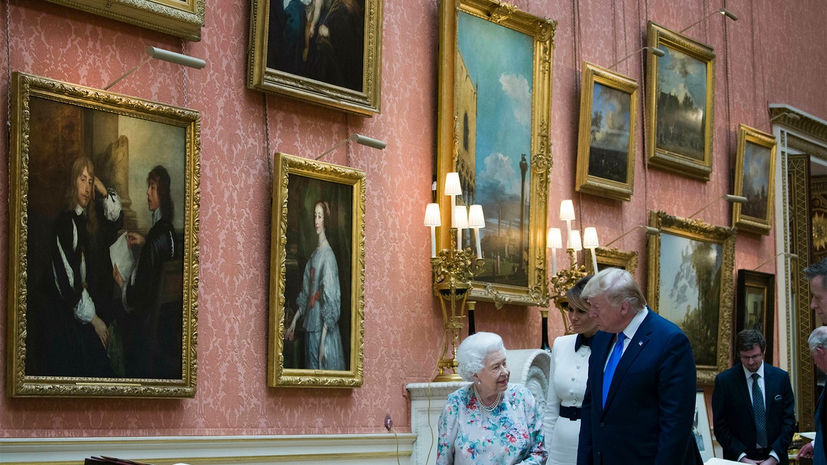 Buckingham Palace Queen Elizabeth II Trump