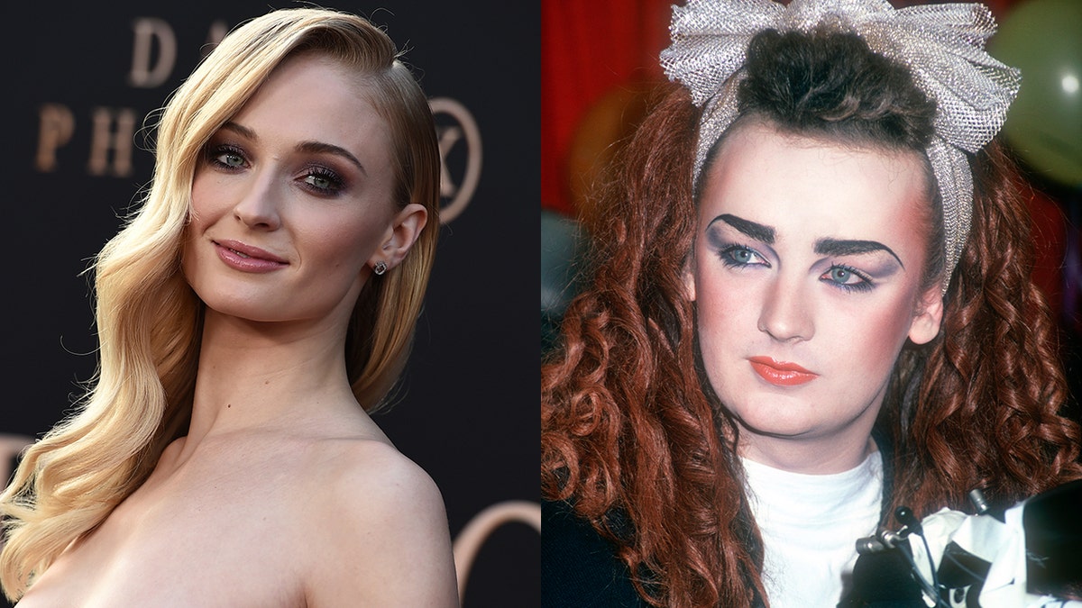 Sophie Turner says she would play Boy George in an upcoming biopic.