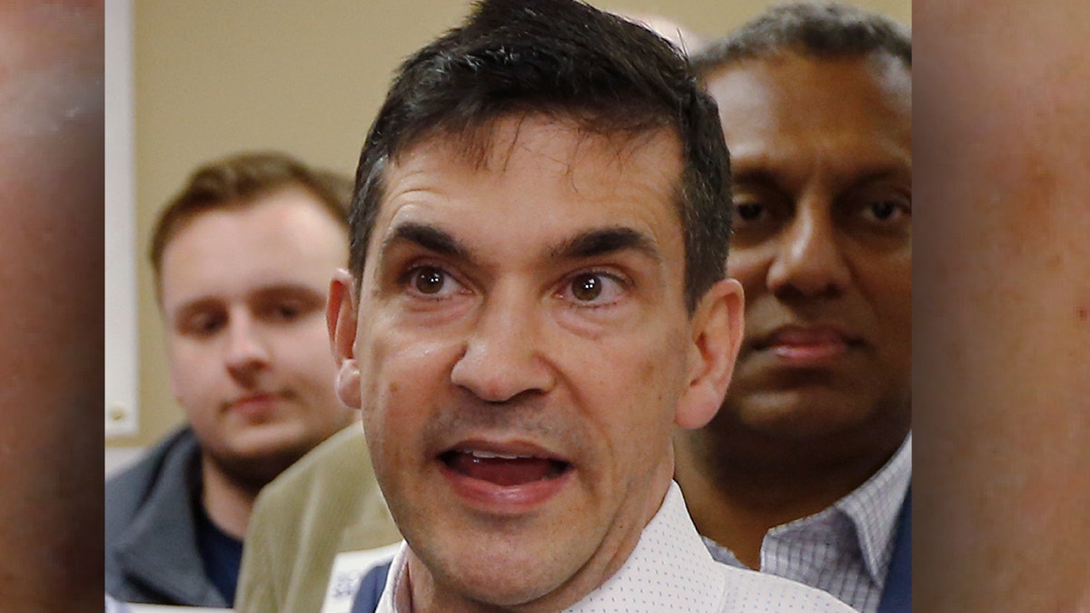 Valentino “Val” DiGiorgio III, 51, stepped down from his position with the Pennsylvania GOP shortly after the Philadelphia Inquirer ran a story on a text message exchange he had with onetime Republican candidate for Philadelphia City Council Irina Goldstein. (AP)