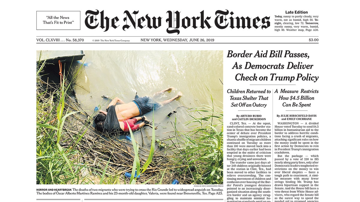 The heart-wrenching image plastered on the New York Times’ front page has underscored the urgency of the immigration crisis.