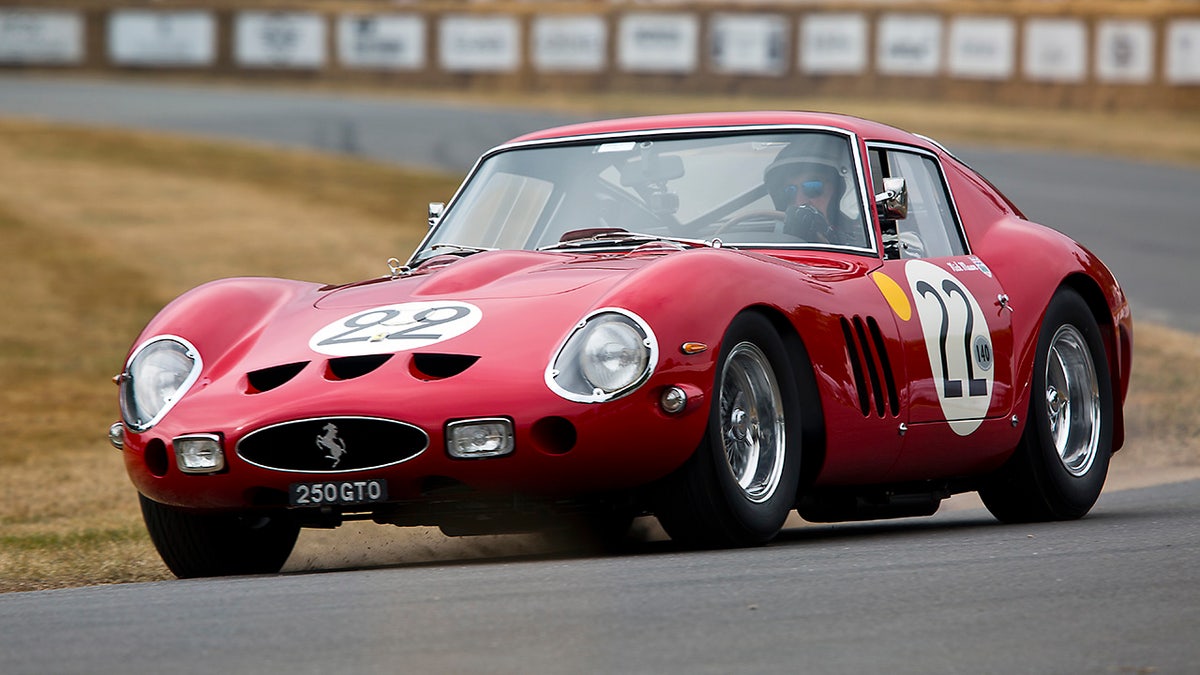 Despite their value, many 250 GTO owners drive their cars in vintage racing events.