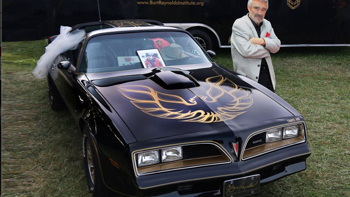 The promo car was auctioned with a collection of "Smokey and the Bandit" memorabilia included.