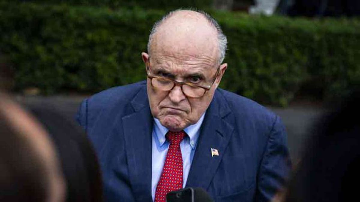 Actor John Lithgow (not pictured) debuted an impression of Rudy Giuliani on 'The Late Show.'