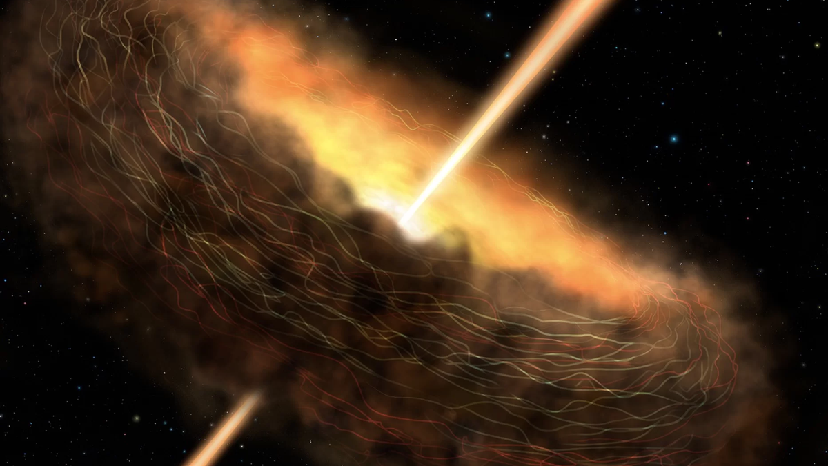 Supermassive black holes lurk in the hearts of most galaxies. (Credit: NASA/SOFIA/Lynette Cook)