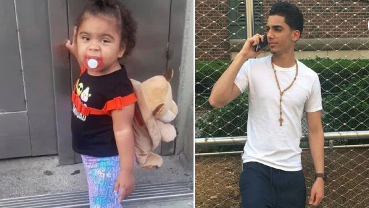 Yasleen McDonald (left) and the teen who tried to save her, Lucas Silverio (right) died from injuries sustained in the Bronx fire.