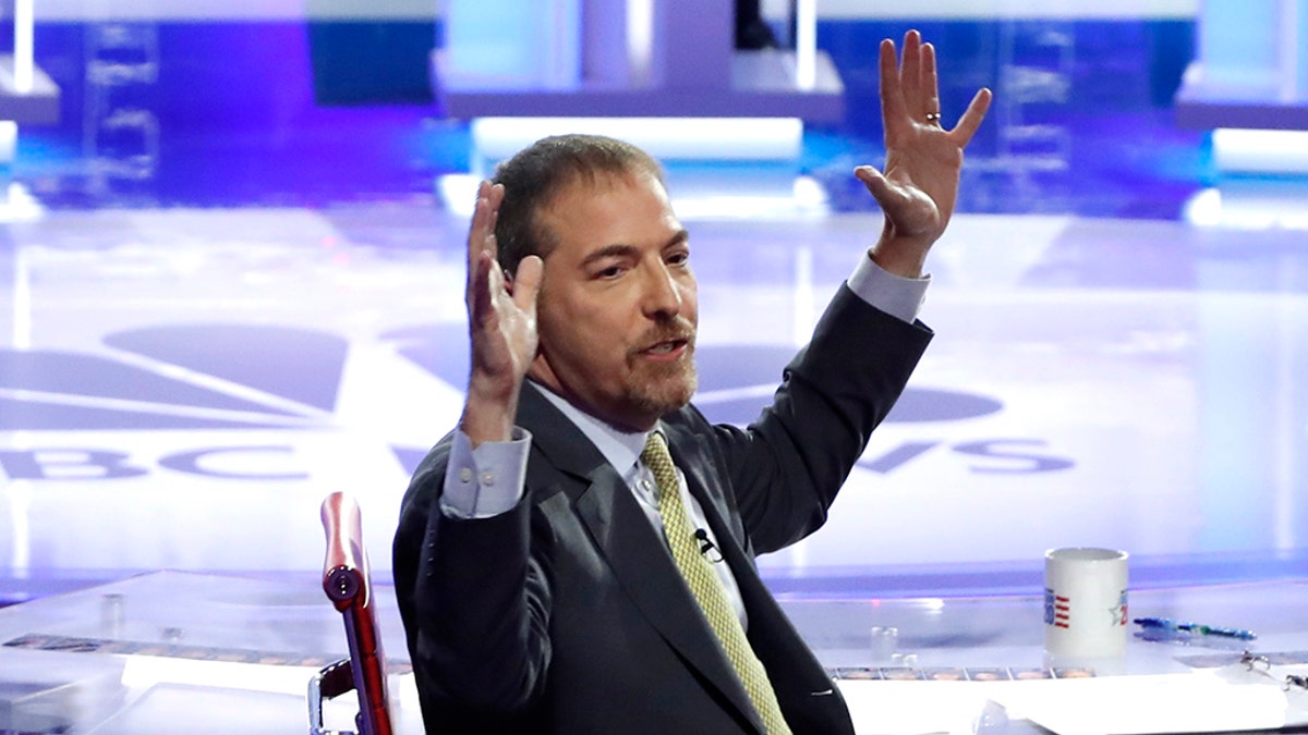 Chuck Todd is among the hosts and reporters who appear on both NBC News and MSNBC. (REUTERS/Mike Segar)