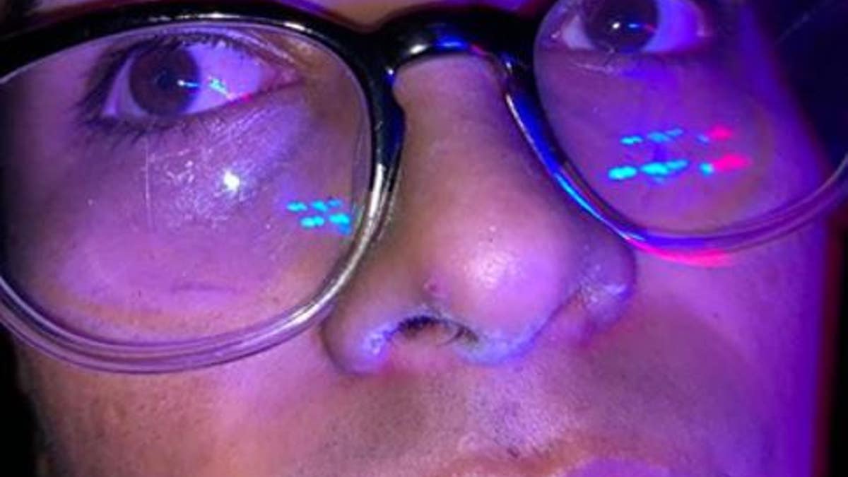 The deputy who pulled over the vehicle that Fabricio Jimenez was riding in said she “immediately noticed (he) had a white powdery substance on his nose.”