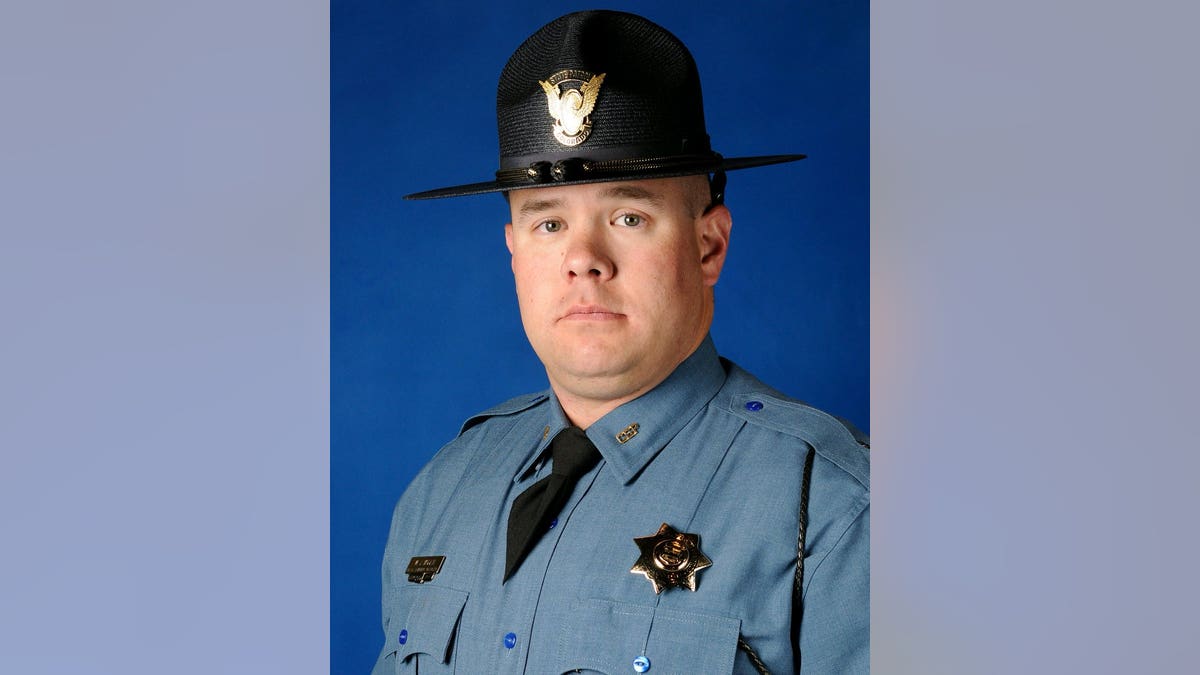 The trooper struck was identified as William Moden