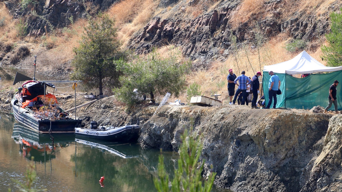 Divers searching the bottom of a lake in Cyprus discovered the remains of what authorities believe to be the remains of a 6-year-old girl that a serial killer has confessed to killing.