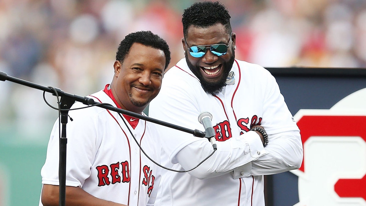 Martinez and Ortiz were teammates for two seasons in 2003 and 2004.(Getty)