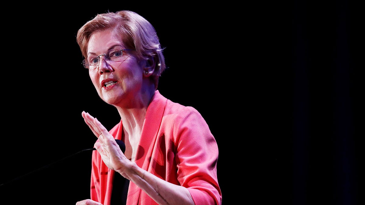 Democratic presidential candidate U.S. Sen. Elizabeth Warren, D-Mass., speaks during a forum on Friday, June 21, 2019, in Miami. (Associated Press)