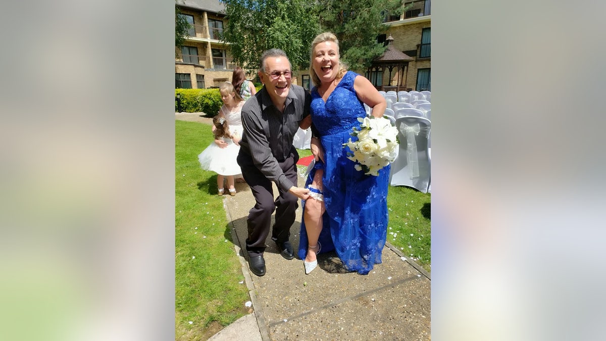 Karen and Andrew Wilson, who were married on June 22, 2019, reconnected after 45 years apart.