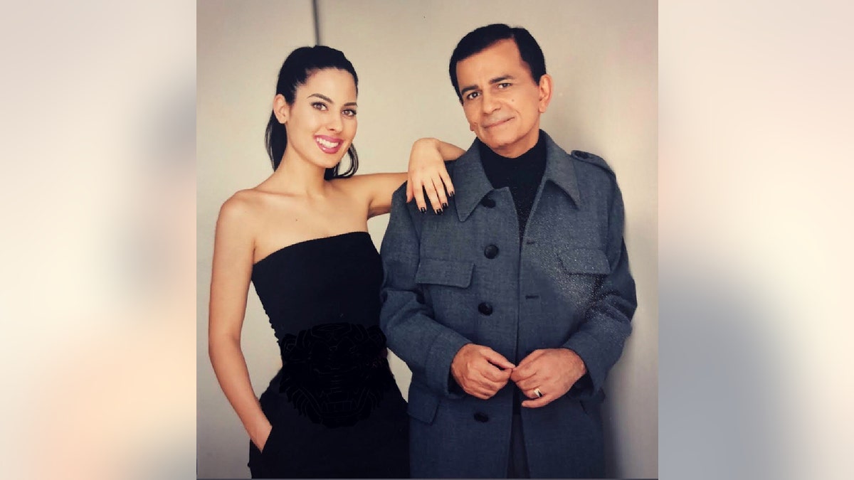 Casey Kasem with his daughter Kerri Kasem. — Courtesy of Kerri Kasem