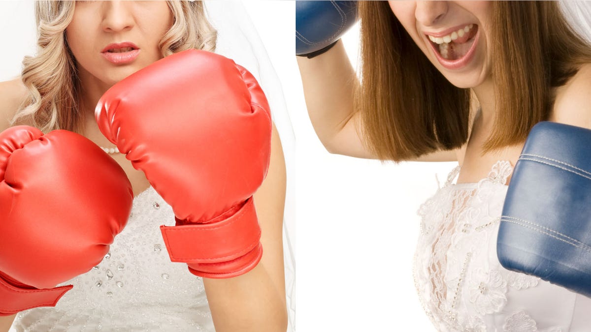 Two Brides ready to fight