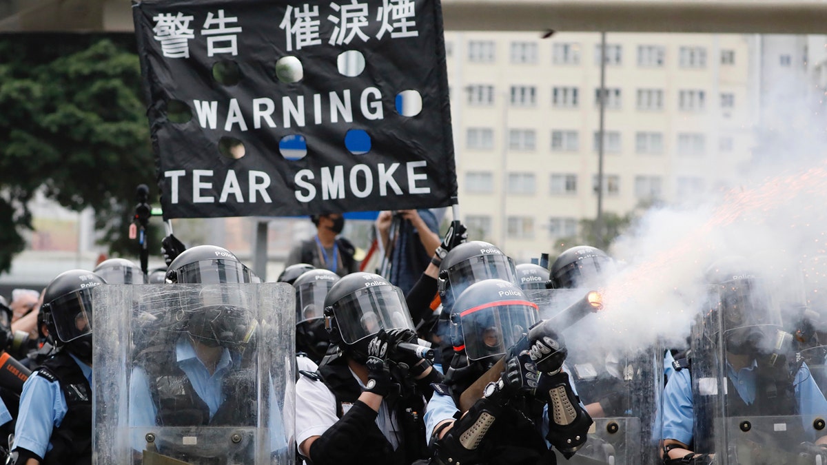 Hong Kong police have resorted to harsher-than-usual tactics to suppress protesters this week in the city's most violent turmoil in decades.