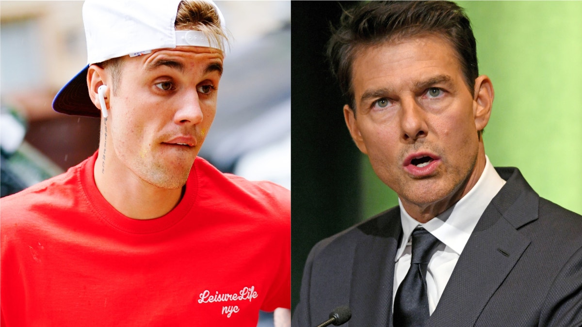 Justin Bieber challenged Tom Cruise to a fight over Twitter. It's unclear why the