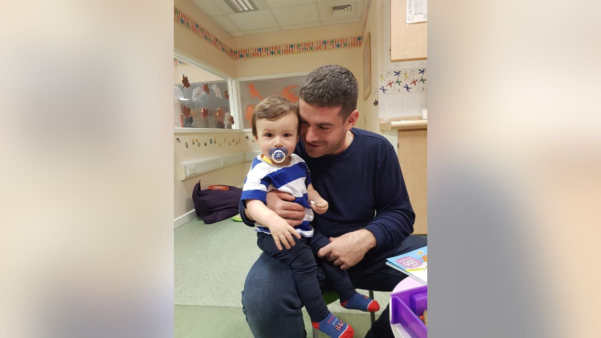 His parents are now urging people to sign up as potential stem cell donors with blood cancer charity Anthony Nolan as there is currently no one on the list who is a perfect match for Alfie.