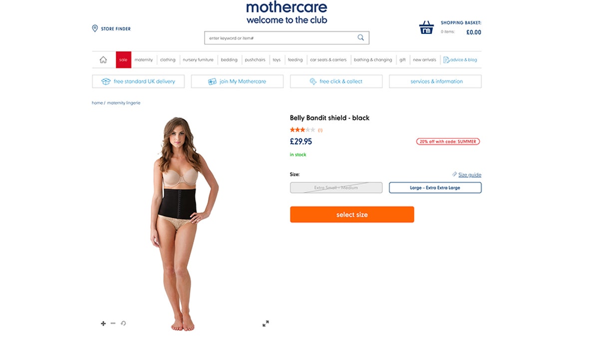 Reps for the store admitted the product should come with such a warning, and said they would make changes on the websites, after The Times raised concerns from midwives and moms.