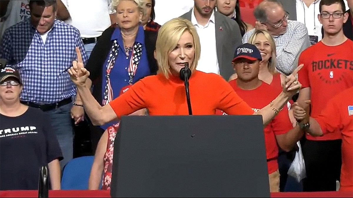 President Trump's personal pastor and spiritual adviser, Paula White, kicked off the president's reelection campaign rally with a fiery prayer.