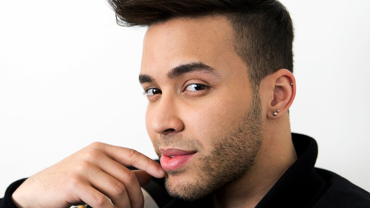 FILE - In this Monday, Feb. 27, 2017, file photo, singer Prince Royce poses for a portrait in New York. Royce says he’s looking forward to headlining the 2019 Major League Soccer All-Star Concert because he loves singing live. He also looks to gain some new fans. (Photo by Brian Ach/Invision/AP, File)