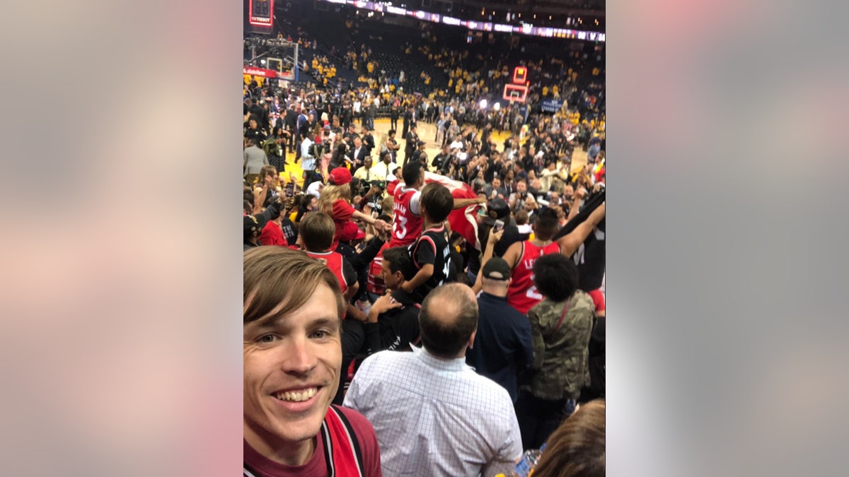 NBA Finals: Toronto Raptors fan travels nearly 8,000 miles to attend Game 4  win