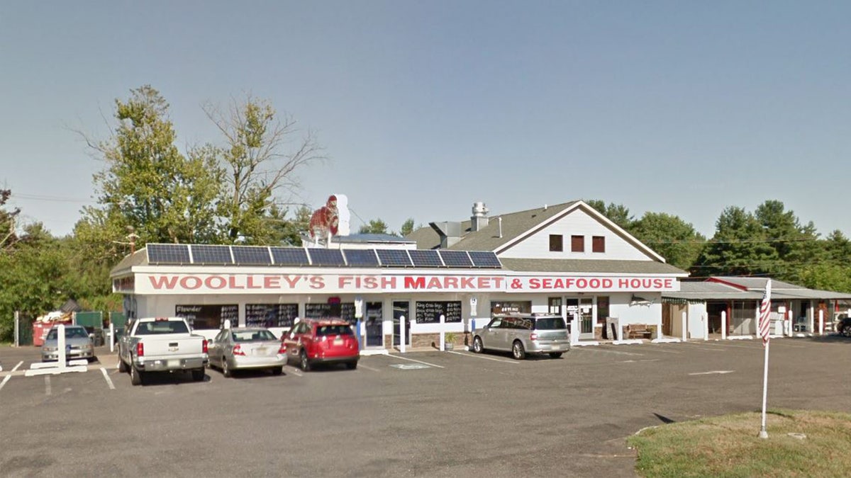 A street view image of Woolley’s Seafood Market in Freehold.