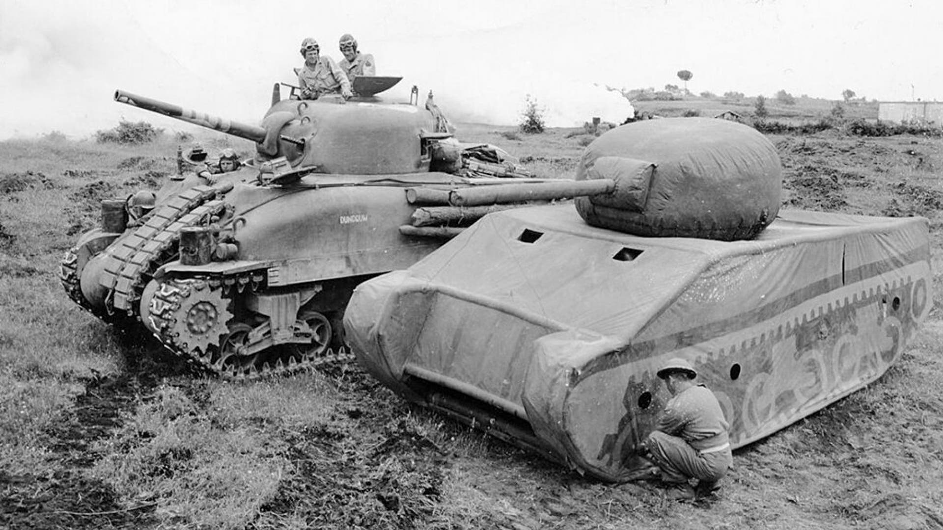 D-Day's Ingenious Tactics In Pictures: From Inflatable Tanks To 'ghost ...