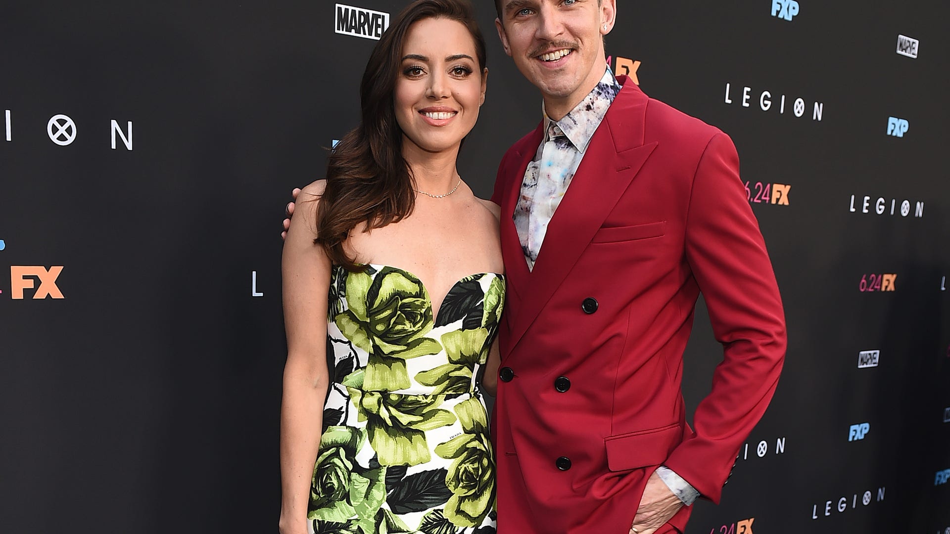 Aubrey Plaza and Dan Stevens attend the Season 3 Los Angeles Premiere Event for Fox's series', "Legions," at the ArcLight Hollywood on June 13, 2019 in Los Angeles, Calif. 