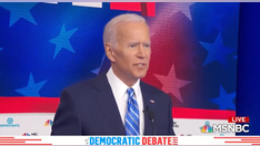 'My time’s up, I’m sorry': Biden abruptly ends answer on civil rights record after Harris pummeling
