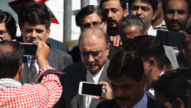 The Latest: Pakistan arrests ex-President Zardari